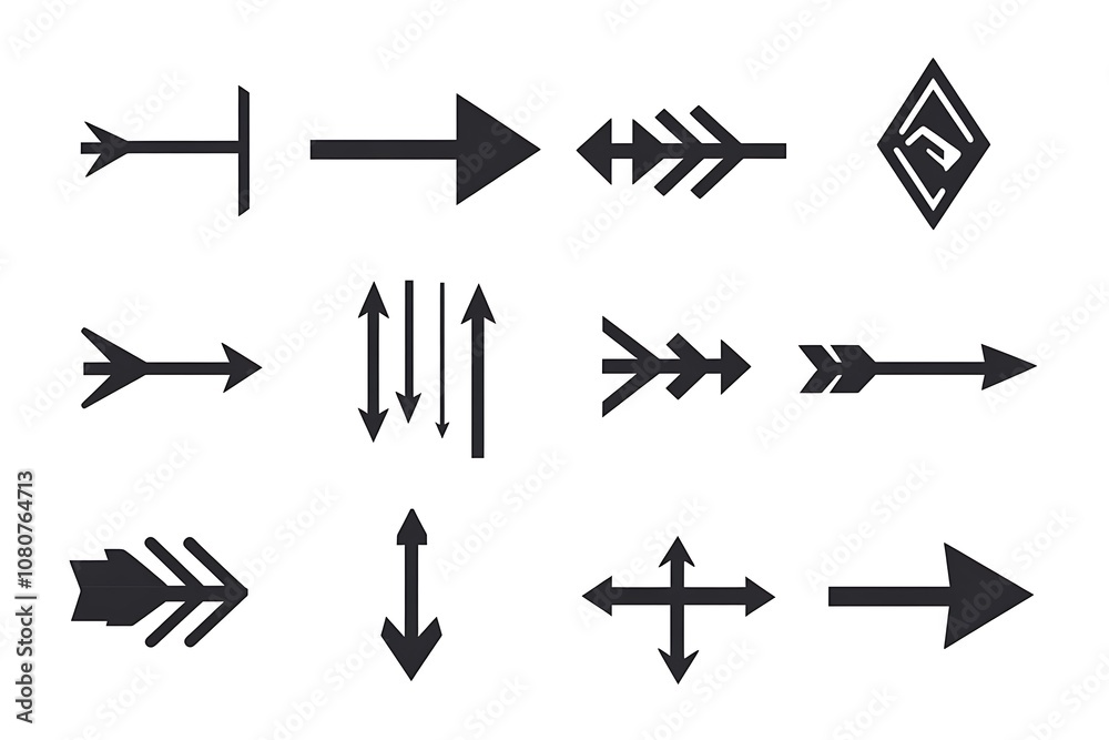 Arrows set black. Arrows pointing to the left icon set. Vector set of trendy black arrows in flat style. Collection of simple vector arrows. Cursors icons. Arrows set black. Arrows pointing to the left icon set. Vector set of trendy black arrows in flat style. Collection of simple vector arrows. Cursors icons.