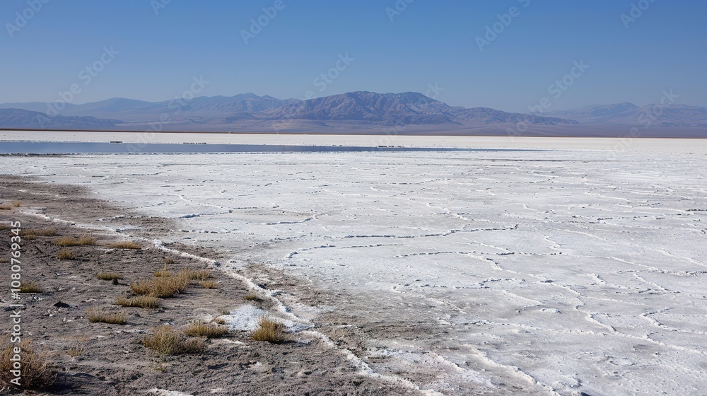 Salt Lake Natural Scenery - a serene and picturesque landscape. The tranquil waters and vibrant surroundings create a stunning visual experience. Salt Lake Natural Scenery - a serene and picturesque landscape. The tranquil waters and vibrant surroundings create a stunning visual experience.