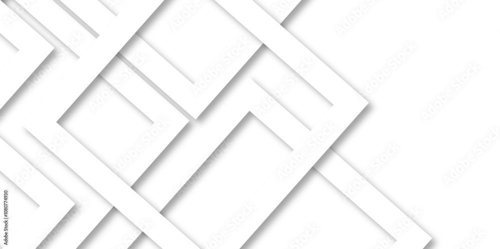 Abstract geometric lines background with diamond and triangle shapes. Geometric lines white abstract modern background. abstract minimal futuristic element concept vector for cover, banner design.