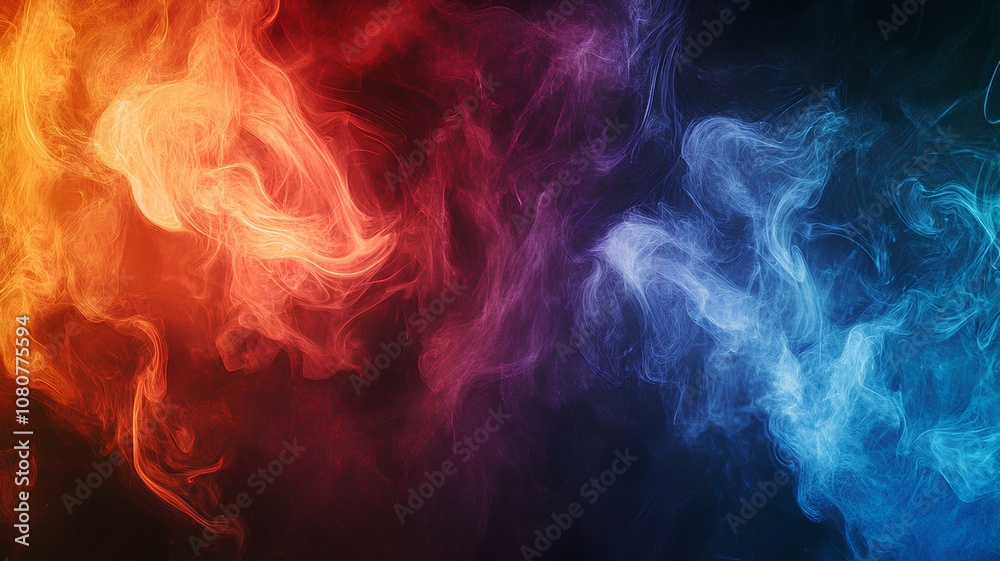 abstract fire background with smoke abstract fire background with smoke