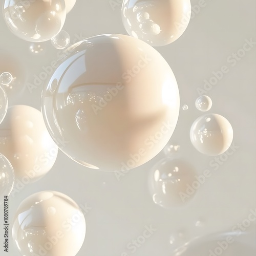 abstract 3D effects abstract shapes wallpaper multicolored 3d background with trippy effect. 3d spheres