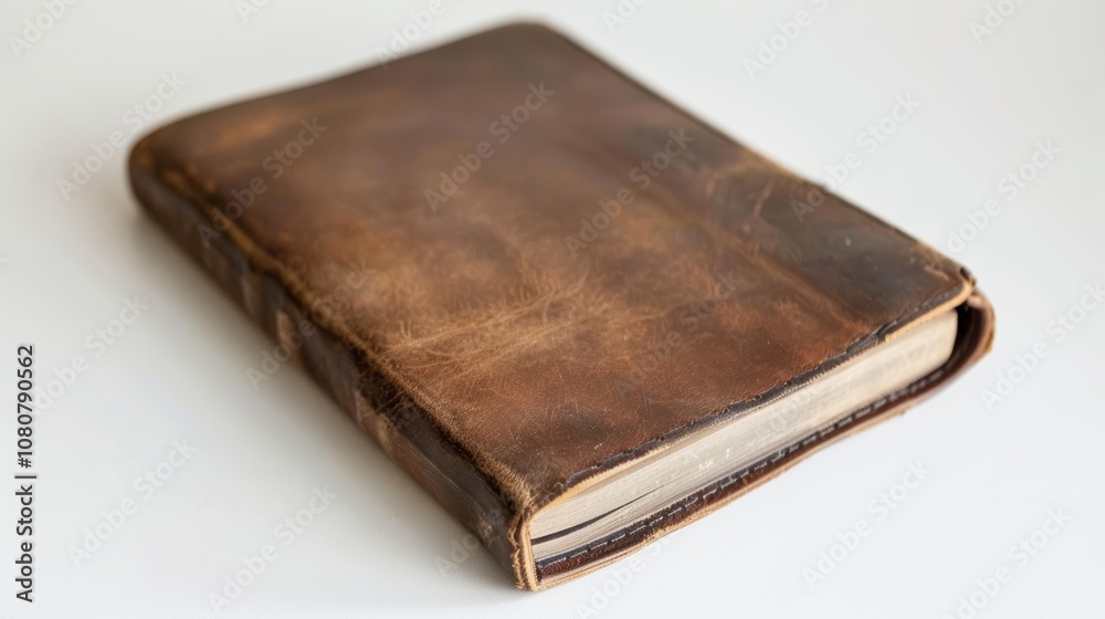 Blank Notebook on White Background for Creative Projects Generative AI Blank Notebook on White Background for Creative Projects Generative AI
