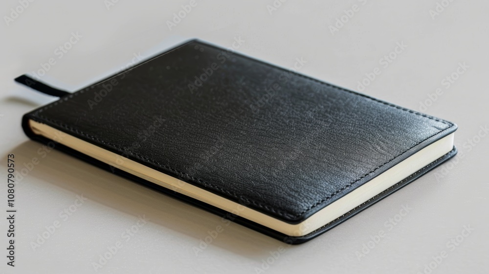 Blank Notebook on White Background for Creative Projects Generative AI Blank Notebook on White Background for Creative Projects Generative AI