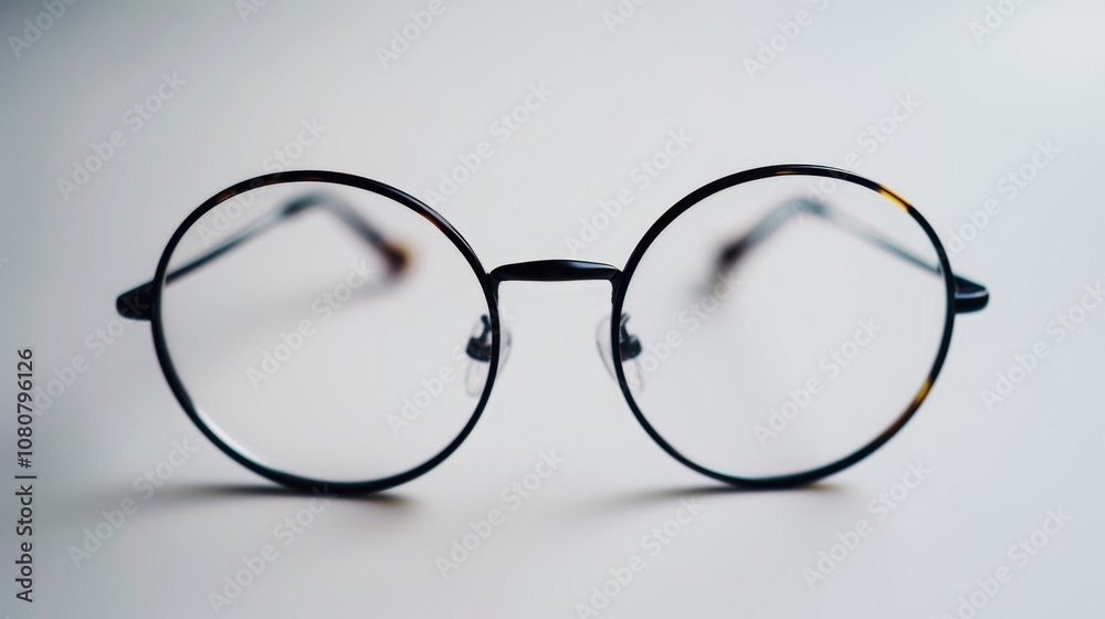 Retro Eyewear on a Clean Background, Perfect for Fashion or Accessory Ads Generative AI Retro Eyewear on a Clean Background, Perfect for Fashion or Accessory Ads Generative AI