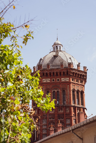 Beautiful Greek Orthodox school in Istanbul's Balat neighborhood photo