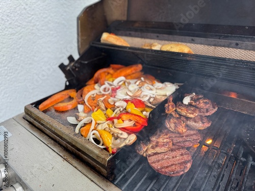 Grilled Steak and Vegetable...