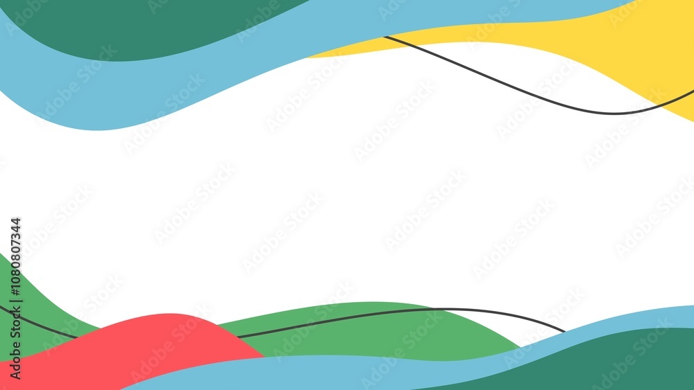 Minimalist style Hand drawn background, illustration wallpaper.