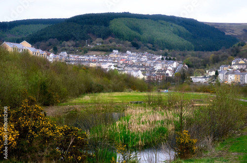 Tranquil Abergavenny on a Early Winter Afternoon photo