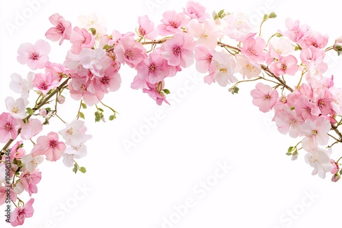 Wallpaper Mural Delicate Pink Cherry Blossoms Branch - Spring Floral Photography Torontodigital.ca