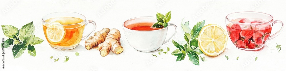 Discover the refreshing benefits of herbal teas explore recipes for ginger mint and berry infusions Discover the refreshing benefits of herbal teas explore recipes for ginger mint and berry infusions