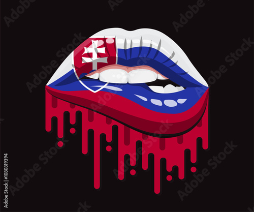 England Glossy Pride Blood Flag