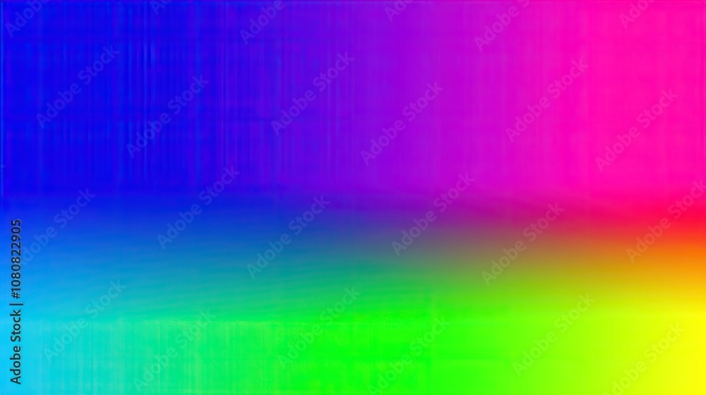 Obraz premium Vibrant Abstract Gradient Background with Smooth Transitions of Color from Deep Blue to Bright Pink, Encompassing the Entire Spectrum Artfully Blended for Creative Projects
