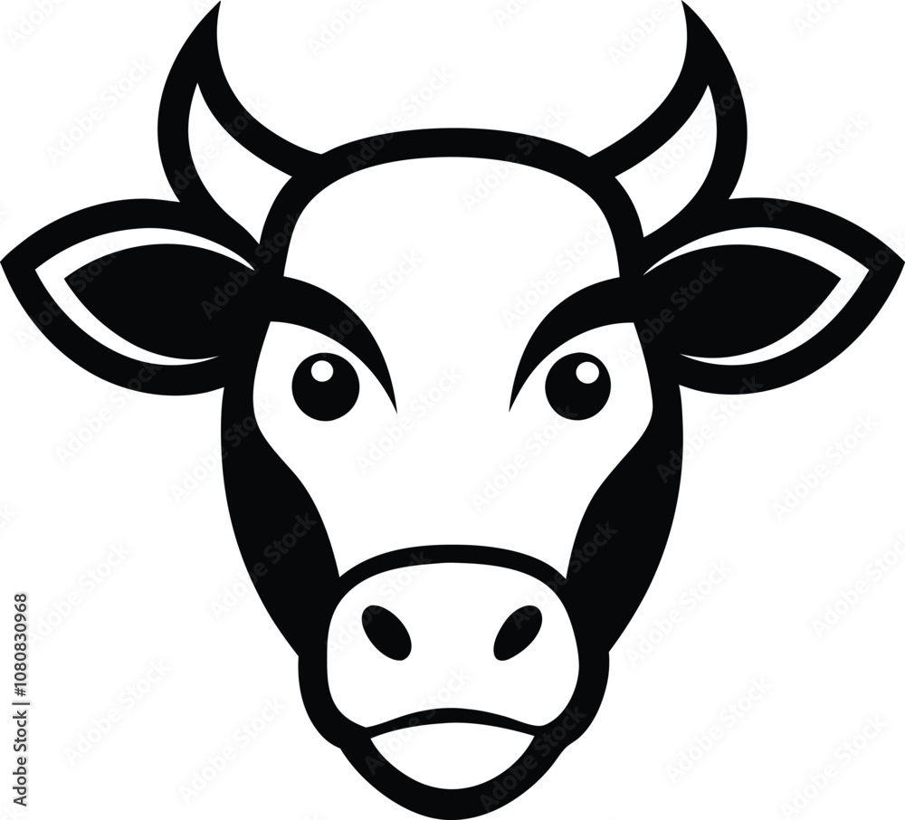 cow head logo creative icon cow head logo creative icon