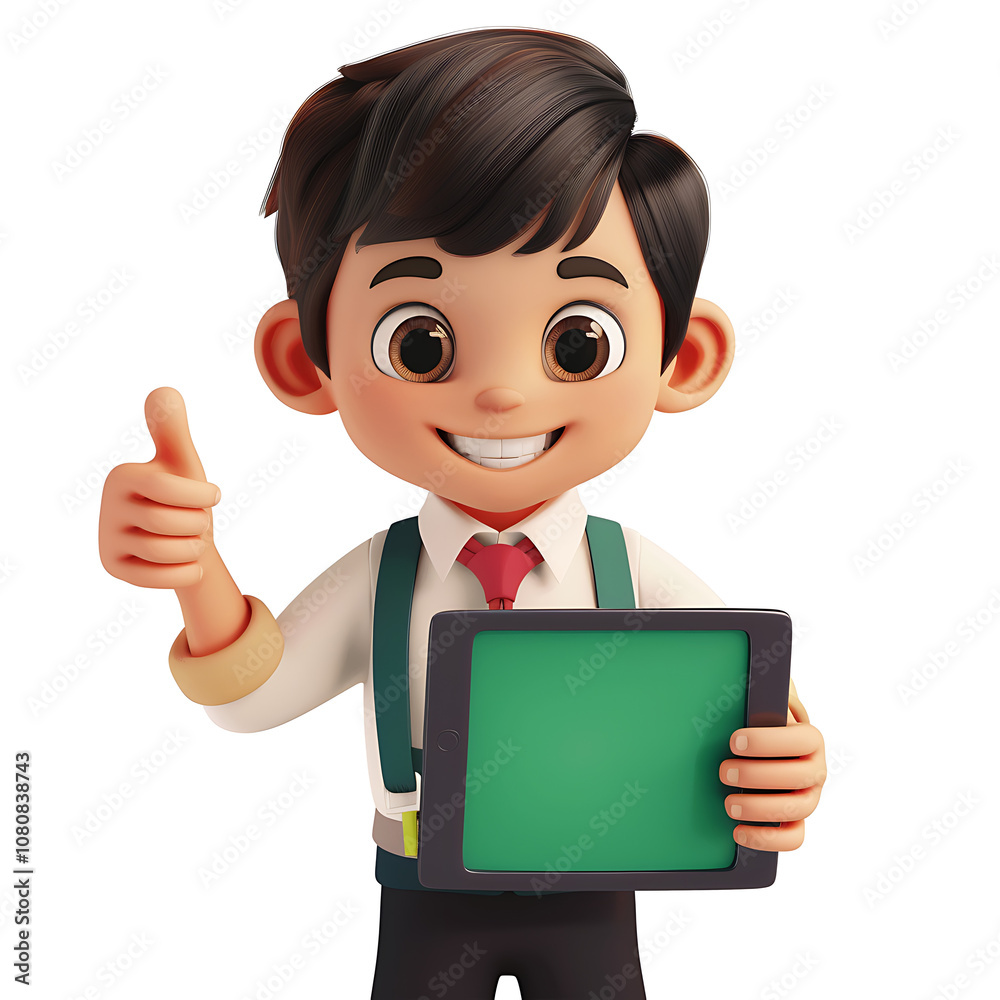 boy, child, student, school, uniform, tablet, backpack, education, learning, technology boy, child, student, school, uniform, tablet, backpack, education, learning, technology