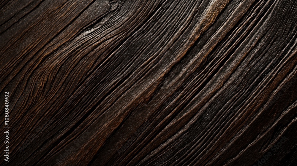 Naklejka premium Dark Wood Texture