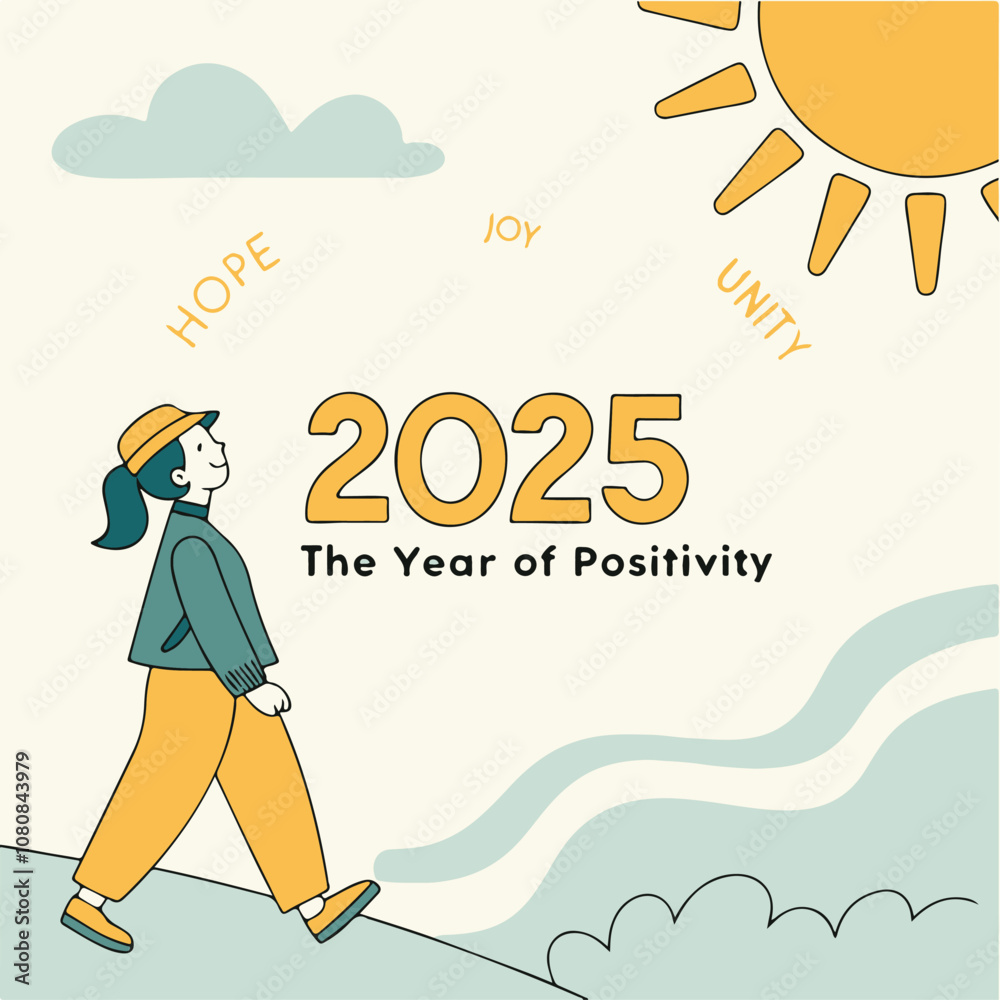 Adobe Illustrator Artwork Happy new year 2025 facebiik post design Adobe Illustrator Artwork Happy new year 2025 facebiik post design