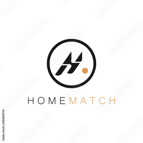 hm letter logo, h letter logo, w letter logo, minimal, modern, vector monogram
