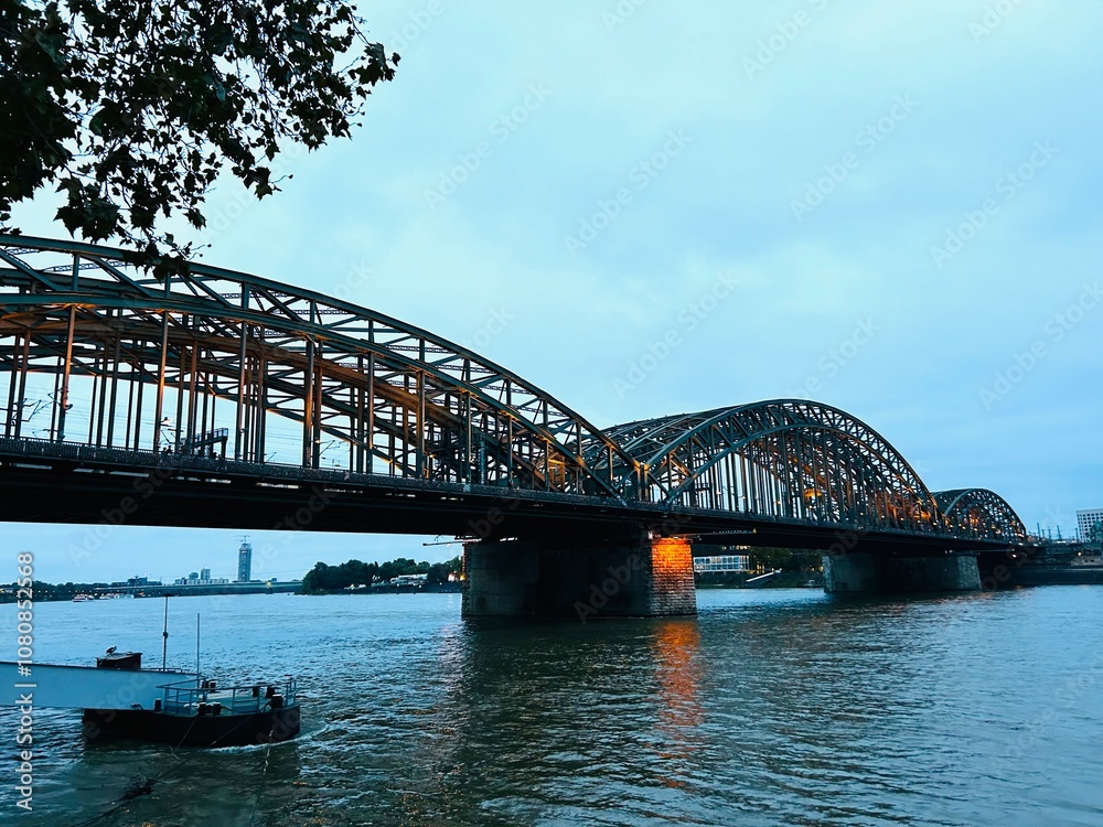 Fototapeta premium city harbour bridge