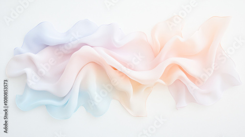 Soft pastel cloth are simple yet elegant for graphic design or wallpaper.