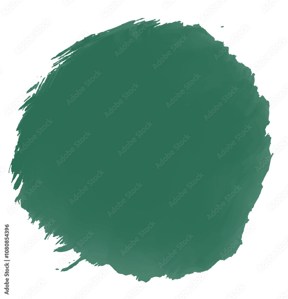 green circle abstract background