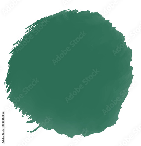 green circle abstract background