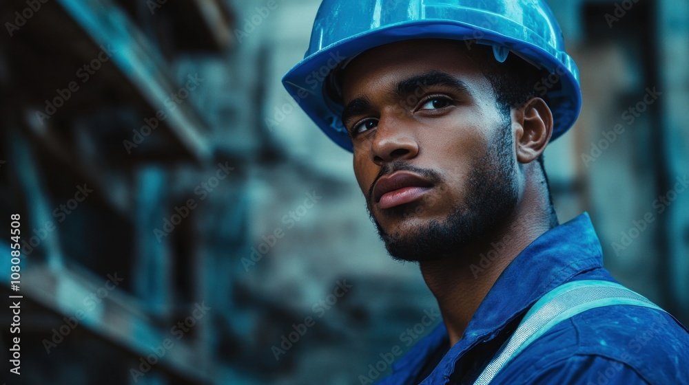 Construction Worker Portrait Construction Worker Portrait