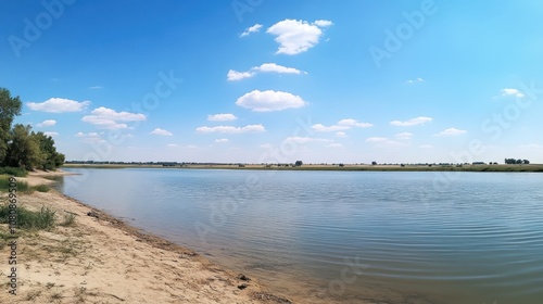 Serene River Landscape