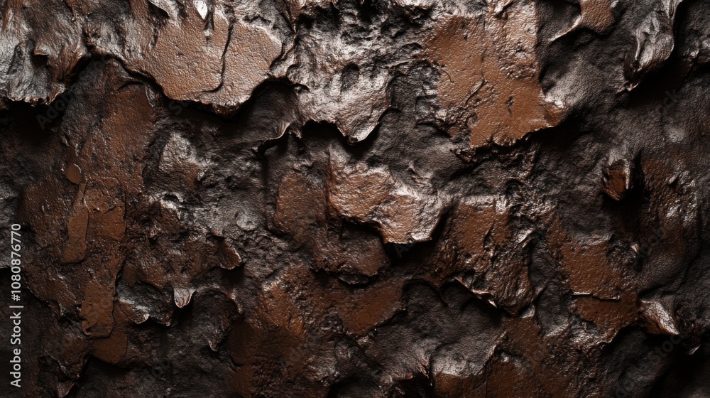 Rough Stone Texture: Brown Rock Wall Background Rough Stone Texture: Brown Rock Wall Background