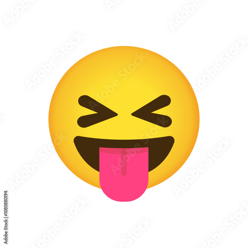 Squinting Face with Tongue
