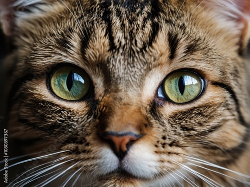 close up of a cat