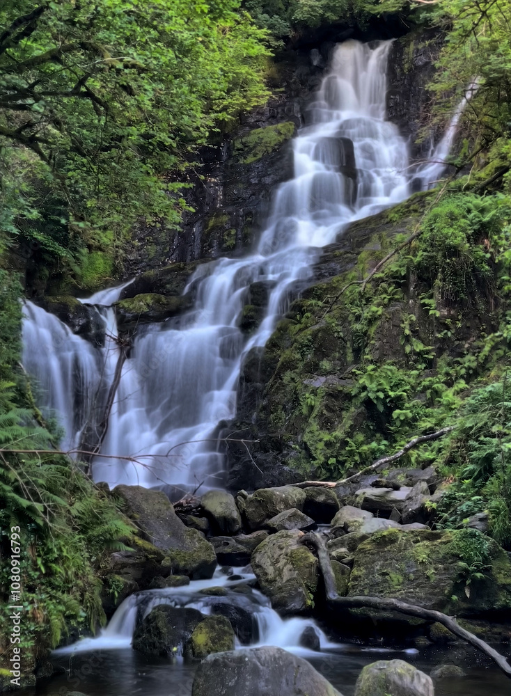 Torc Wasserfall im Killarney National Park, Irland Torc Wasserfall im Killarney National Park, Irland