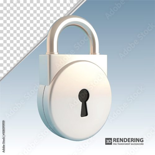 lock icon illustration