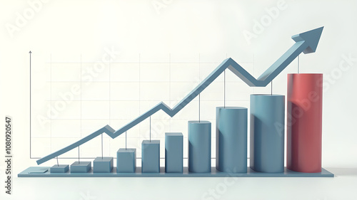 Free Download Stack of coins with trading chart in financial concepts stock growth - GFXLoad