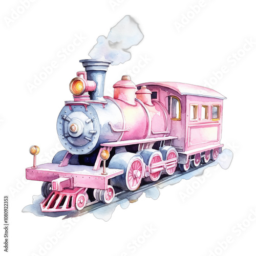 Pink Locomotive photo