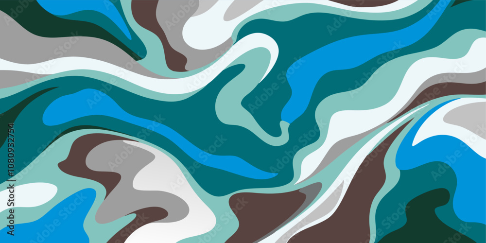 Smooth, curved shapes in shades of orange, gray, brown and dark blue create a dynamic and visually appealing abstract background, suitable for various design projects Smooth, curved shapes in shades of orange, gray, brown and dark blue create a dynamic and visually appealing abstract background, suitable for various design projects