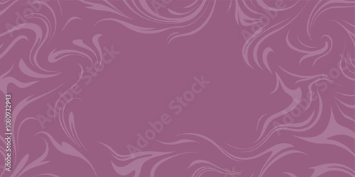 Purple abstract background featuring swirling and waving lines creating a marble effect, suitable for various design purposes such as banners, backdrops, or presentations