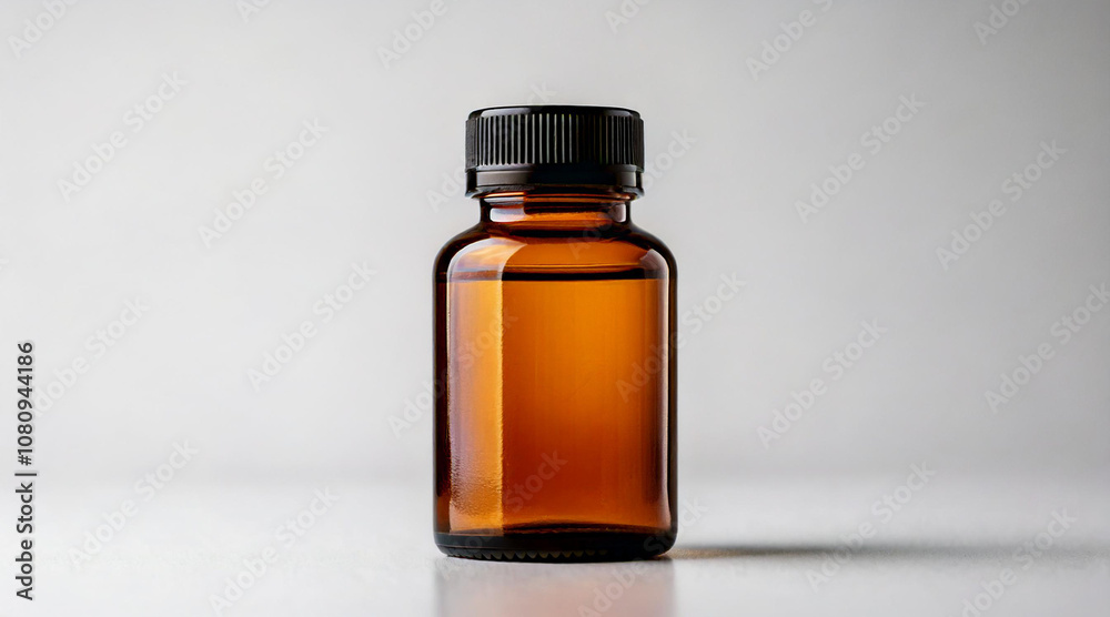 Pharmaceutical jar mockup - 30ml -amber Pharmaceutical jar mockup - 30ml -amber