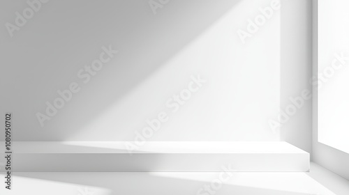 Wallpaper Mural Blank white gradient background with room for product display and creative designs. Torontodigital.ca