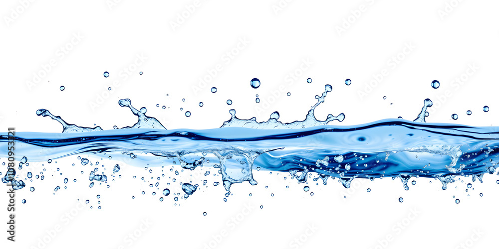 blue water splashes with droplets blue water splashes with droplets
