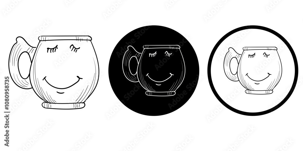 Happy birthday vectors icon set Happy birthday vectors icon set