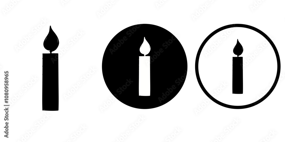 Happy birthday vectors icon set Happy birthday vectors icon set