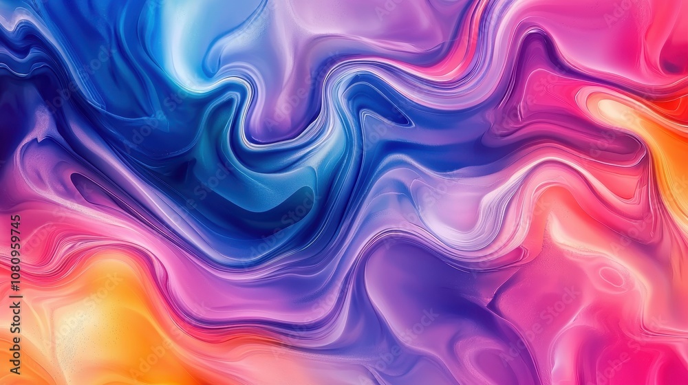 Fototapeta premium Colorful abstract background with dynamic and vibrant patterns.