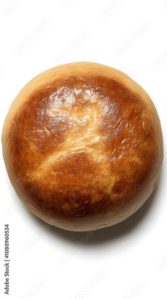 Hamburger Bun Food, Photo Realistic, on White Background, Wallpaper, Cover and Screen of Smartphone, PC, Laptop, 9:16 and 16:9 Format Hamburger Bun Food, Photo Realistic, on White Background, Wallpaper, Cover and Screen of Smartphone, PC, Laptop, 9:16 and 16:9 Format