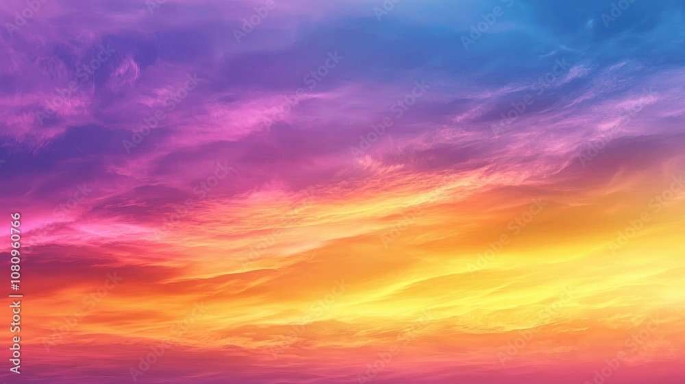 Background of colorful sky with a dramatic sunset and twilight colors. Background of colorful sky with a dramatic sunset and twilight colors.