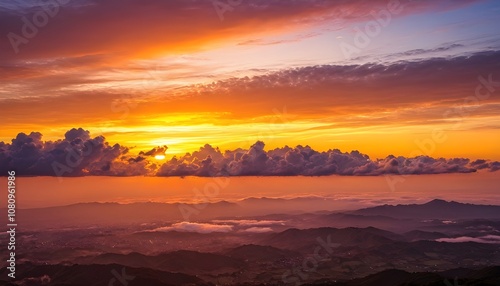 Chasing the Horizon: A Skyview of the Perfect Sunset, Skyward Beauty: Capturing the Magic of Sunset Views, The Sky in Flames: Stunning Sunset Views from Above,