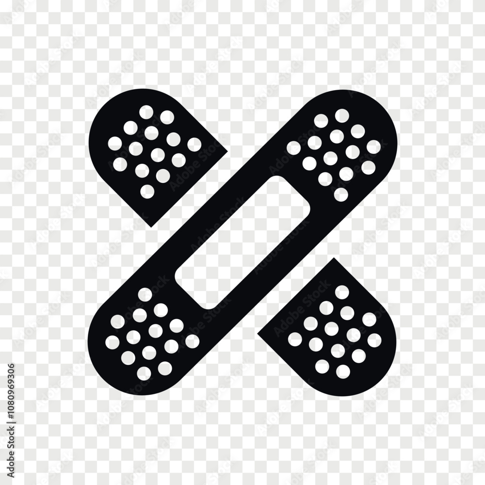 medical patch icon medical patch icon