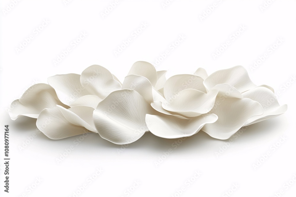 White Rose Petals: Delicate Beauty and Elegance in Nature White Rose Petals: Delicate Beauty and Elegance in Nature
