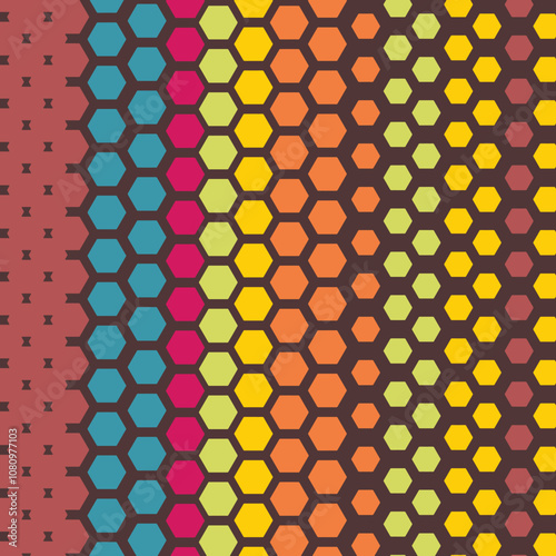 Textile and digital seamless pattern