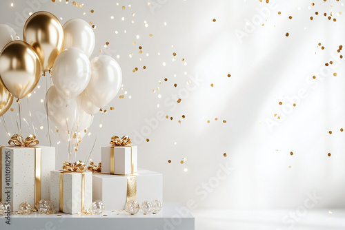 Vibrant Colorful Balloons for Party Decorations, Birthday Celebrations, and Festive Events with Helium-Filled and Elegant Balloon Arrangements