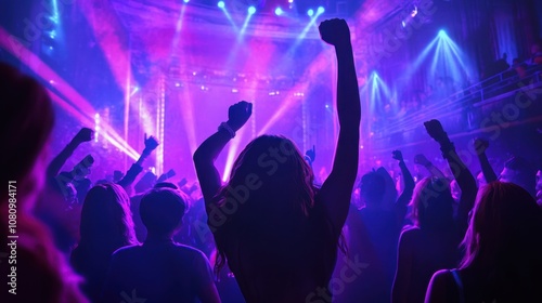 The Crowd Enjoying the Concert